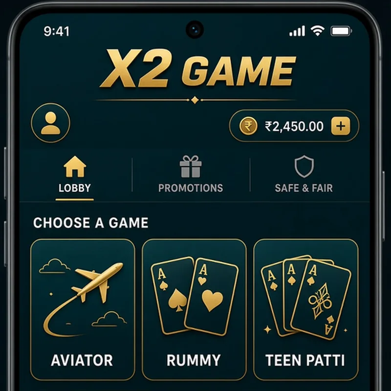 X2 Game X2 Game lobby Aviator Rummy